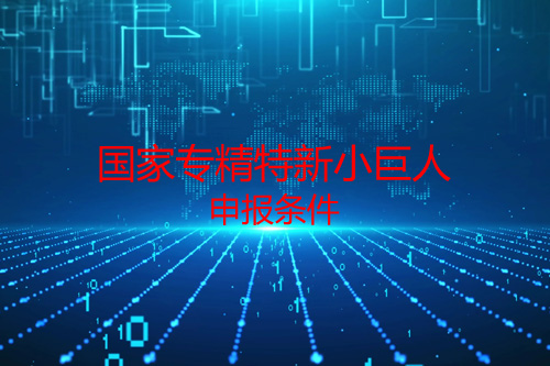 國(guó)家專精特新小巨人申報(bào)條件