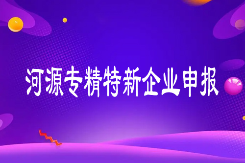 河源專精特新企業(yè)申報