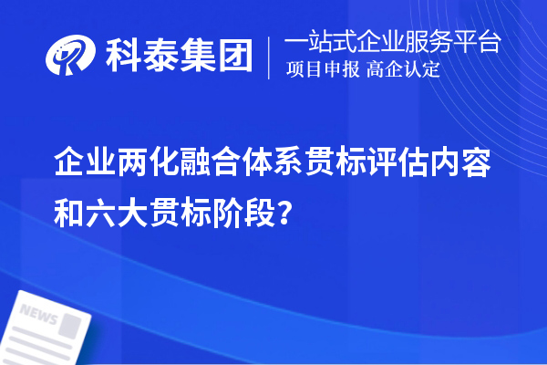 企業(yè)兩化融合體系貫標(biāo)評估內(nèi)容和六大貫標(biāo)階段？