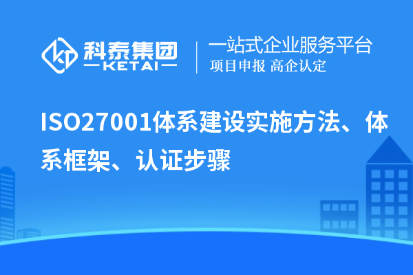ISO27001體系建設(shè)實(shí)施方法、體系框架、認(rèn)證步驟