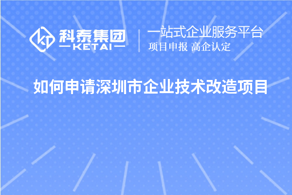 深圳市企業(yè)技術改造項目申請攻略：步驟與要點解析