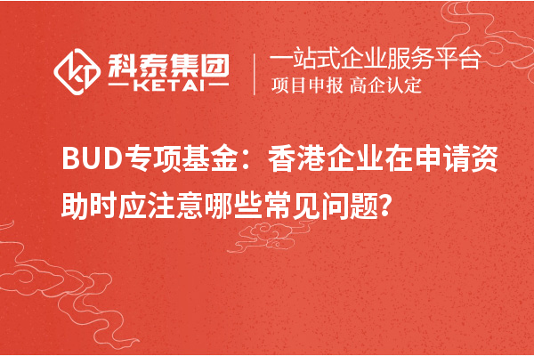 BUD專項基金：香港企業(yè)在申請資助時應注意哪些常見問題？