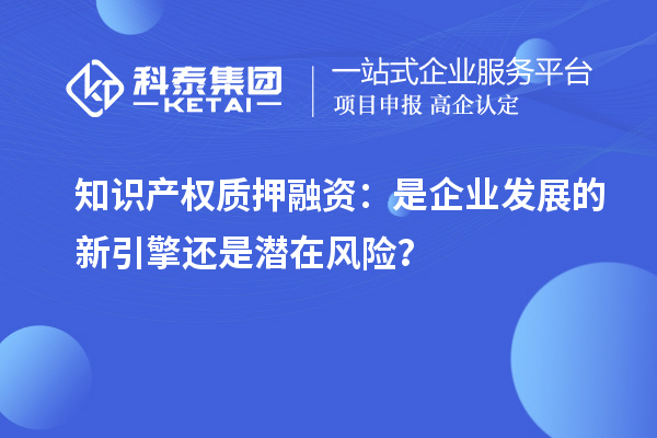 知識(shí)產(chǎn)權(quán)質(zhì)押融資：是企業(yè)發(fā)展的新引擎還是潛在風(fēng)險(xiǎn)？